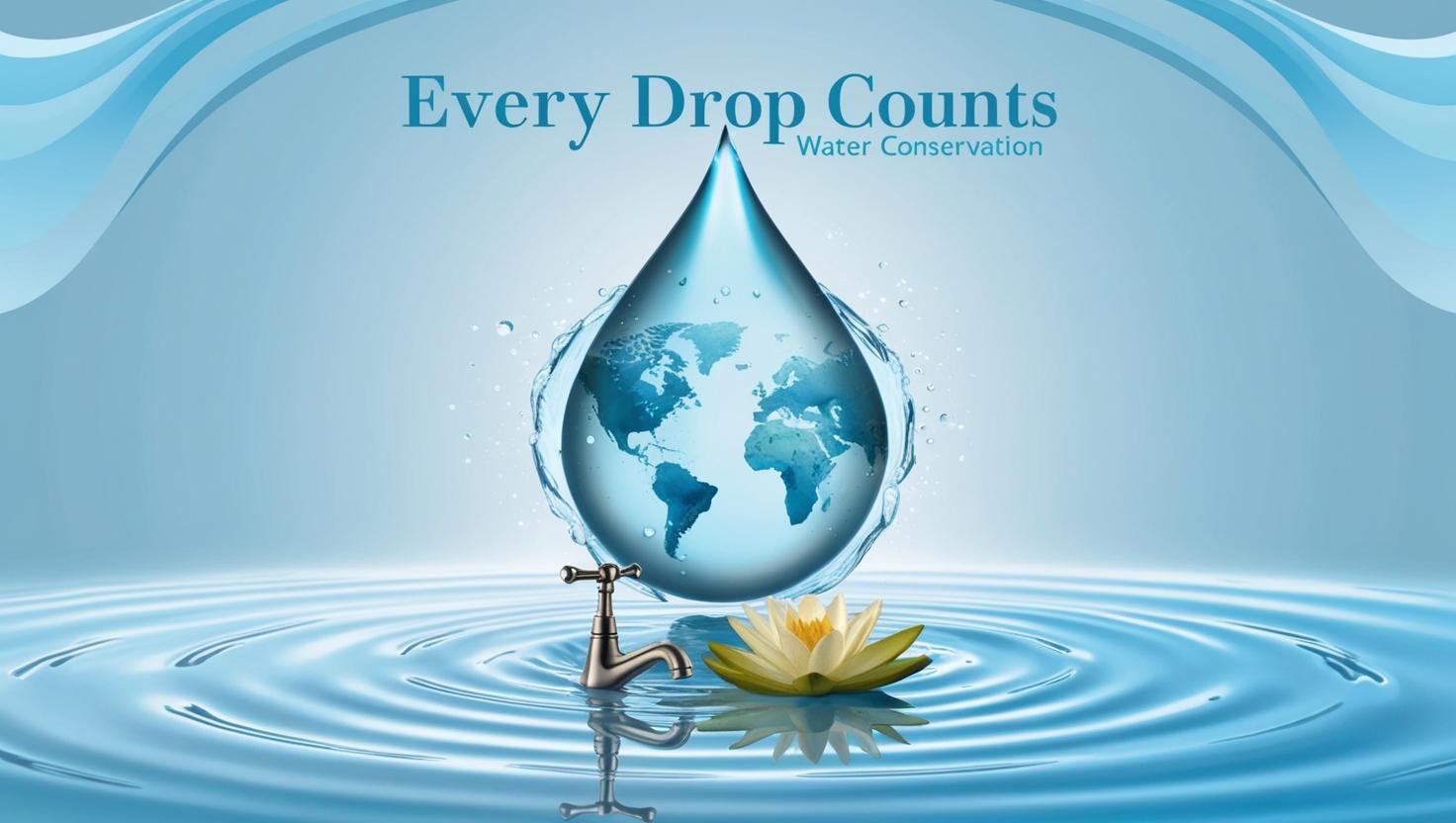 Water Conservation: Every Drop Counts